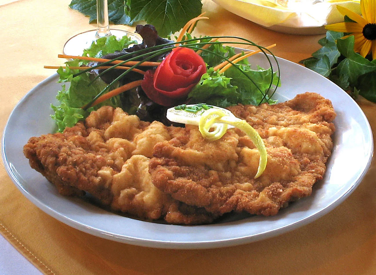 Das Wiener Schnitzel und sein "Überbringer"