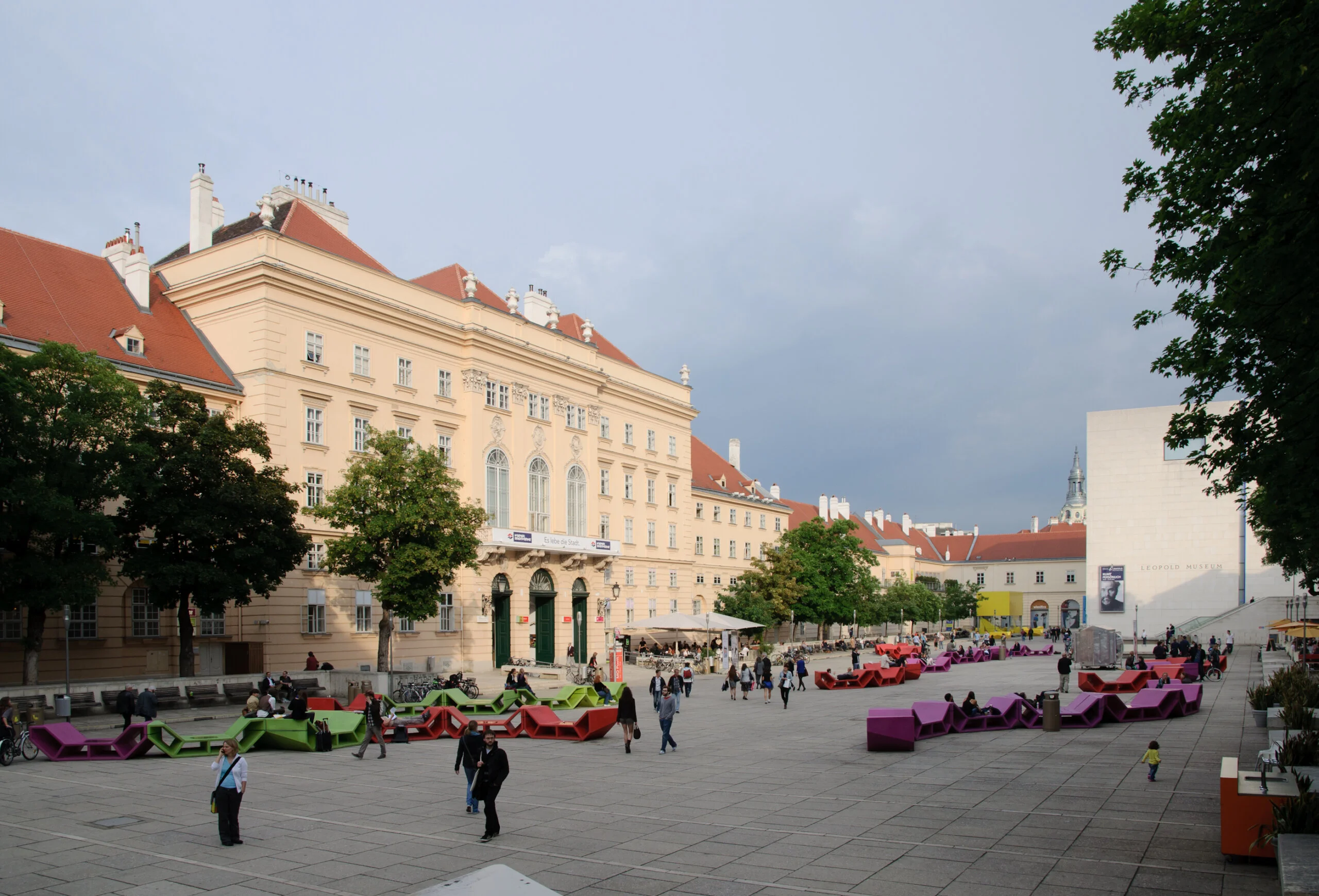 Das Museumsquartier – ein moderner Kulturkomplex erster Klasse