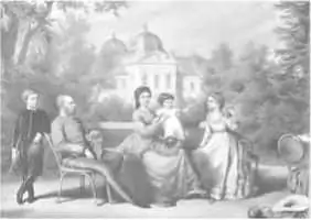 Die kinder von kaiserin elisabeth und kaiser franz joseph