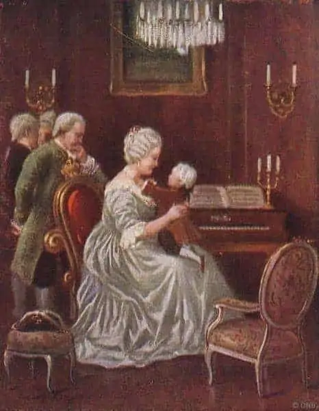 Kaiserin maria theresia der kleine mozart